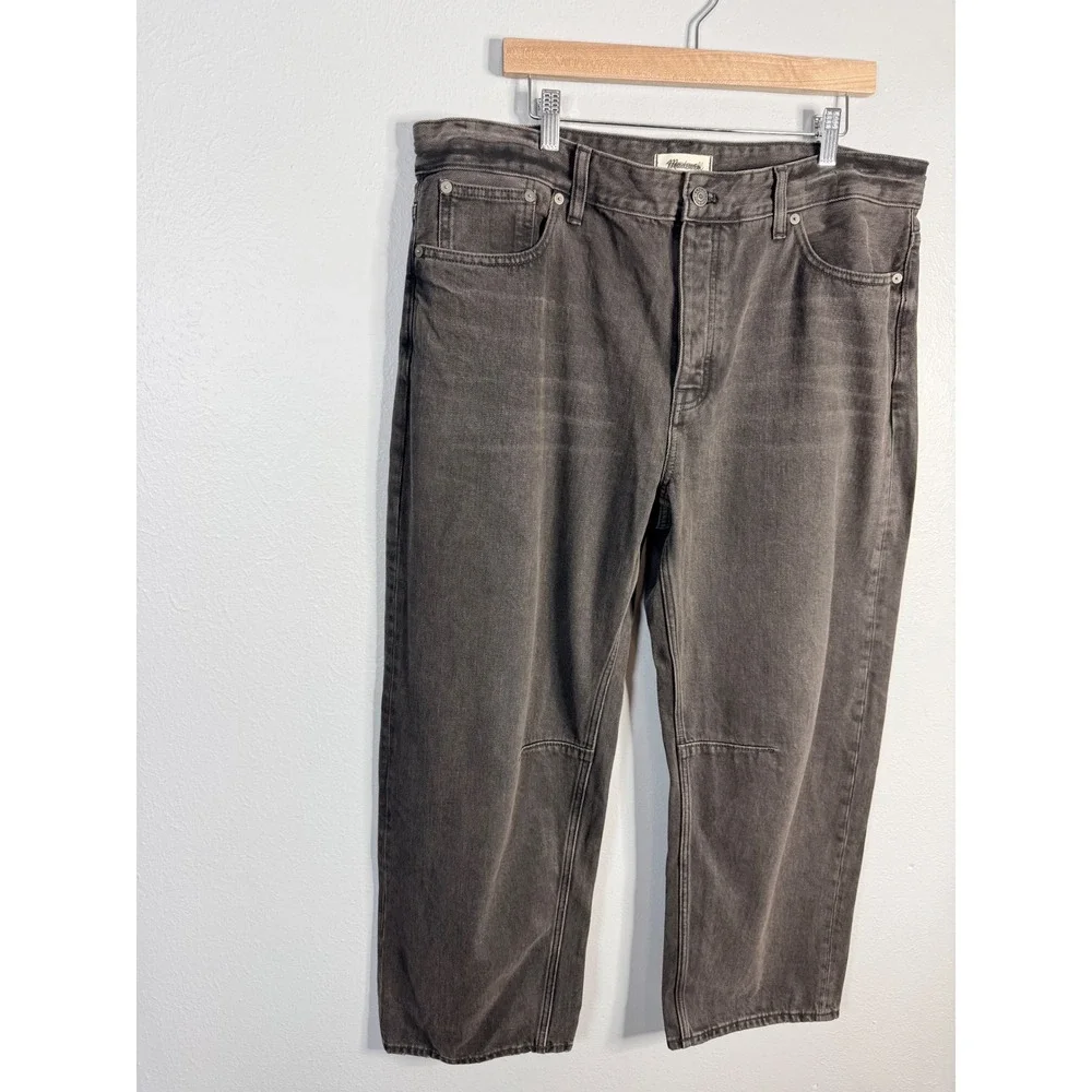 Madewell The Darted Barrel-Leg Jean Olenda Wash 32 NWT - Picture 5 of 9